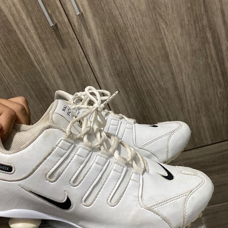 Nike shox 2024 de camurça