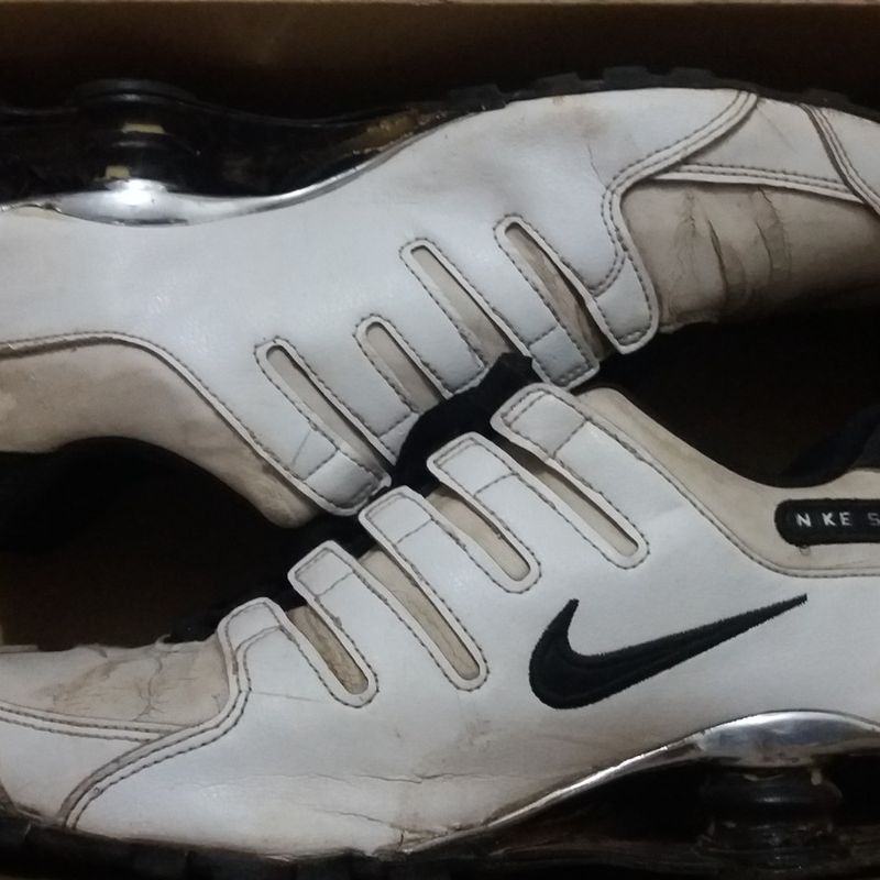 Nike shox nz store black white