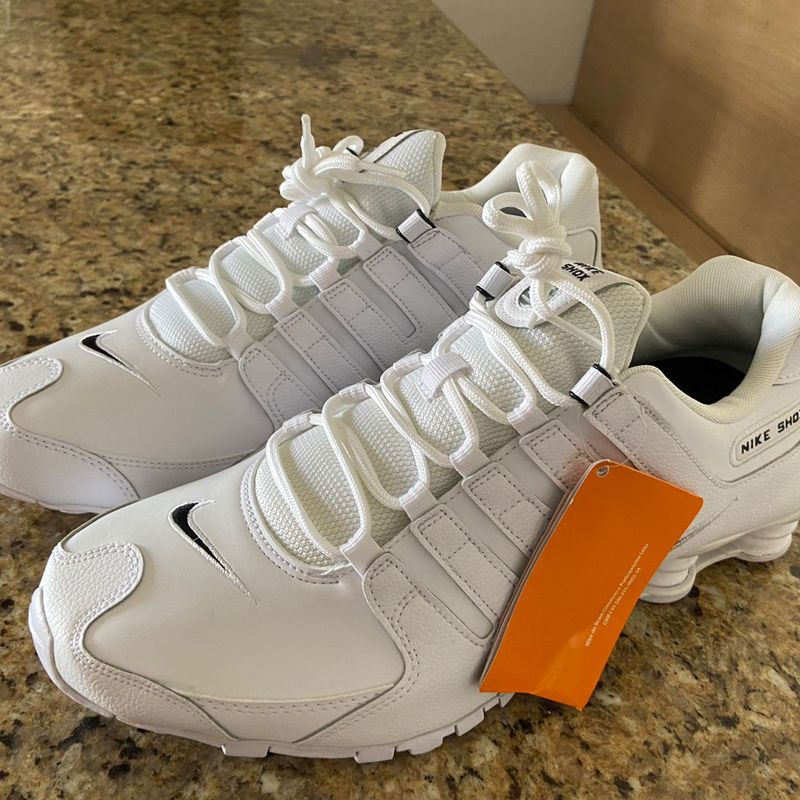 Nike Shox Nz Branco 44 Tênis Masculino Nike Nunca Usado