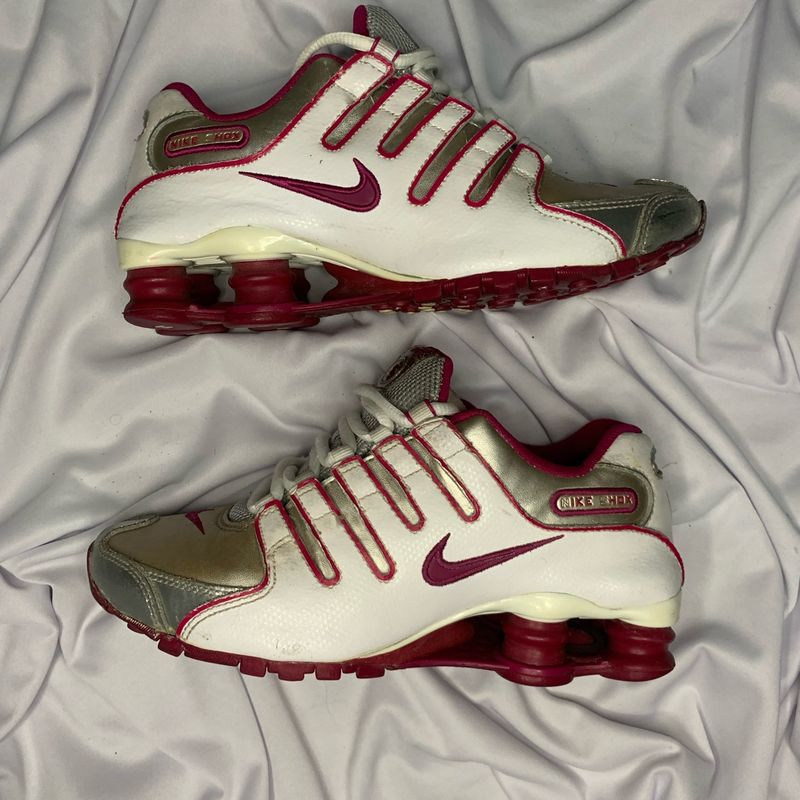 Nike Shox Original Tam 33 34 Br T nis Feminino Nike Usado