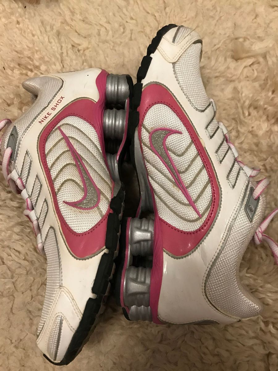 Nike Shox Pink Tênis Feminino Nike Usado 21657709 enjoei