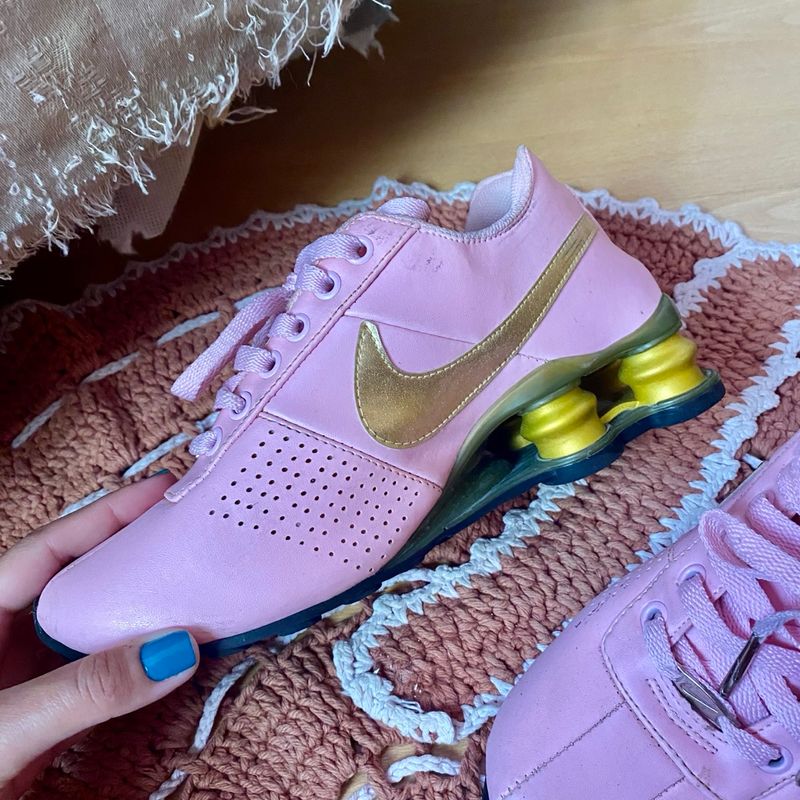 Nike shox r4 rosa online