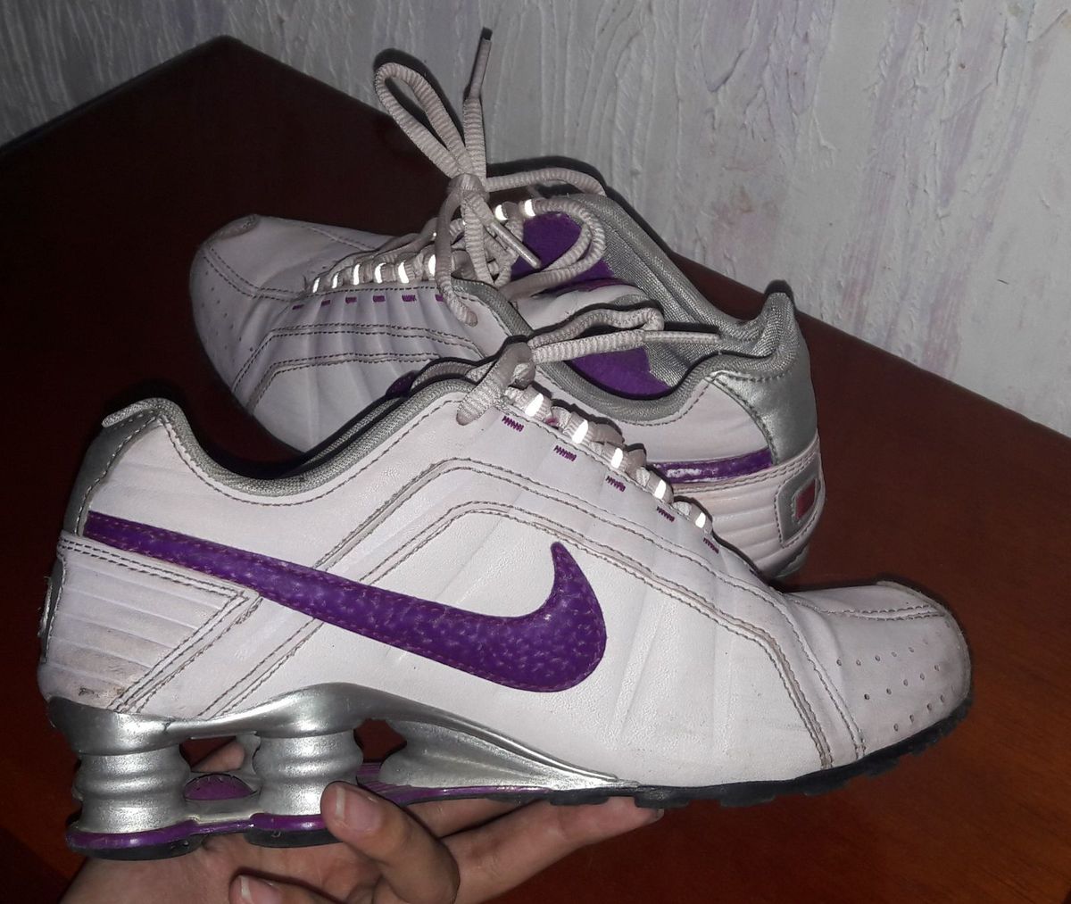 nike rosa e roxo