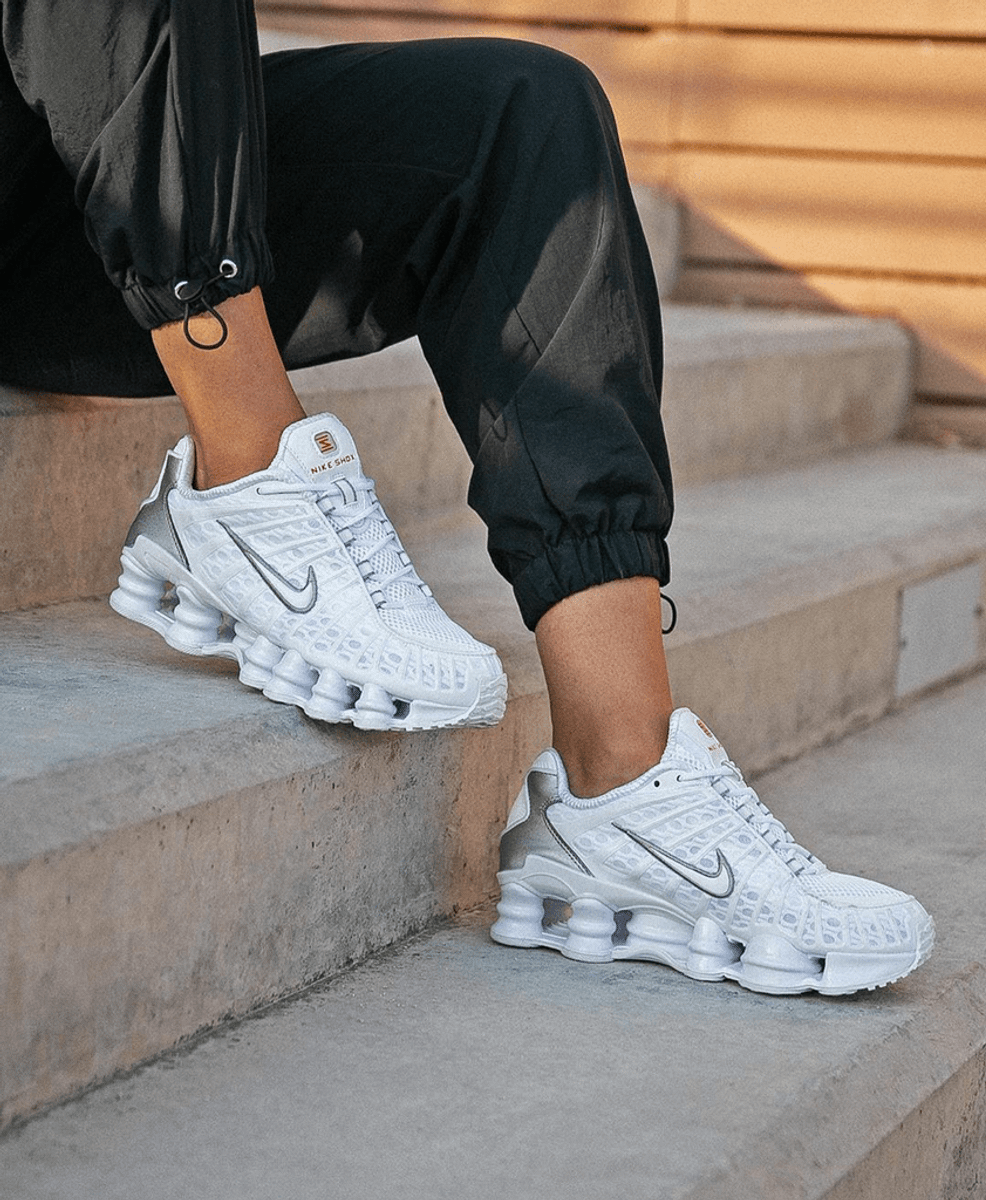 nike shox tl branco