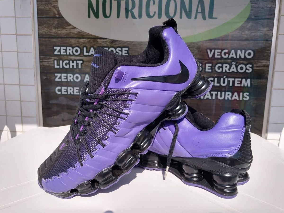 nike shox roxo