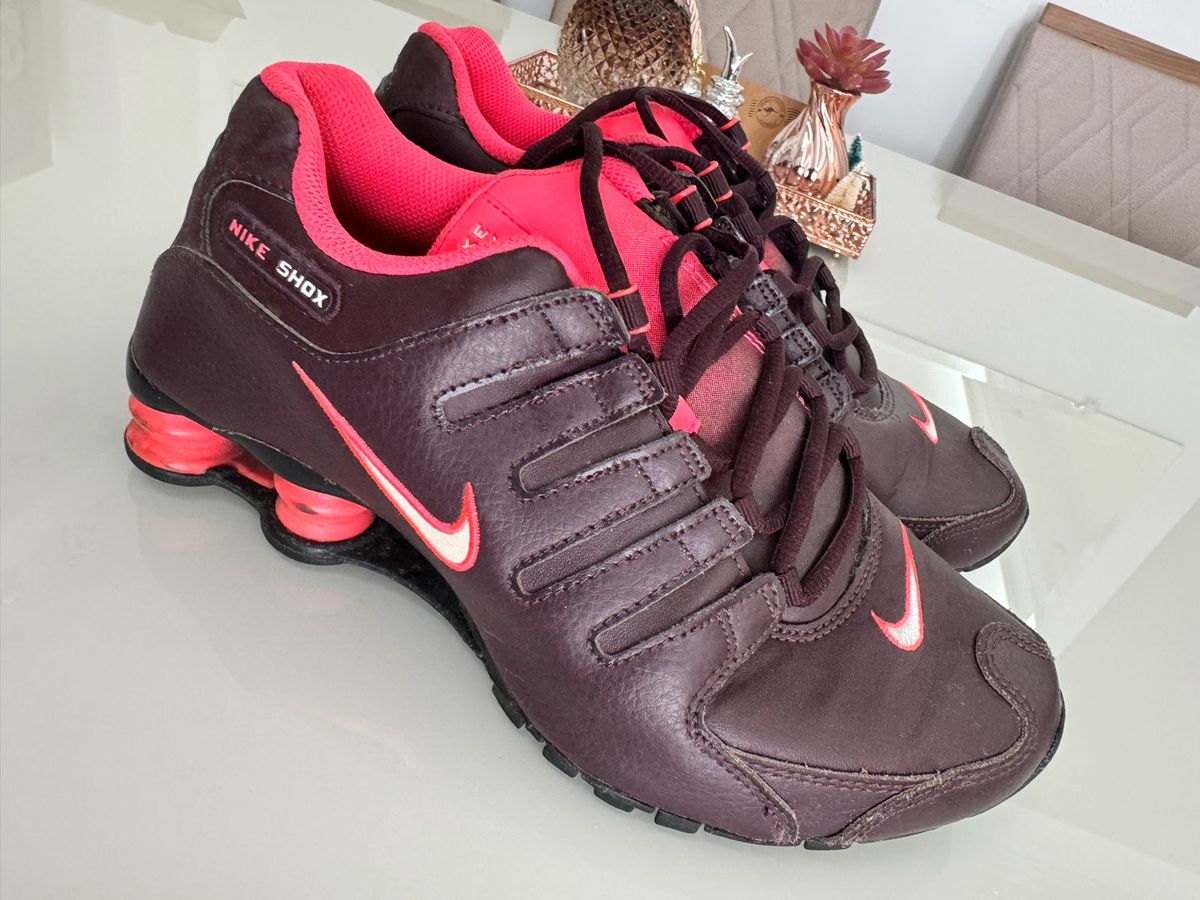 Nike store shox vinho