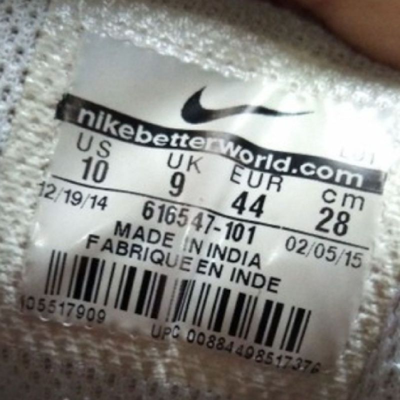 Nike made cheap in india