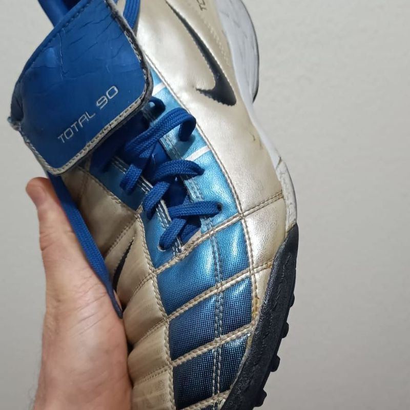Chuteira Society Nike Total 90 Azules Society Total 90 Azul