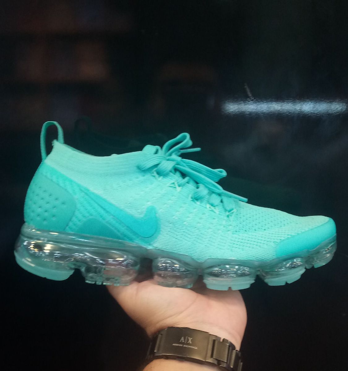 nike vapor max verde