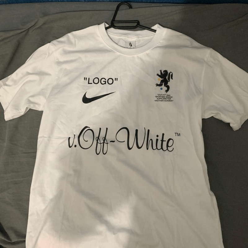 Nike off white store mercurial tee