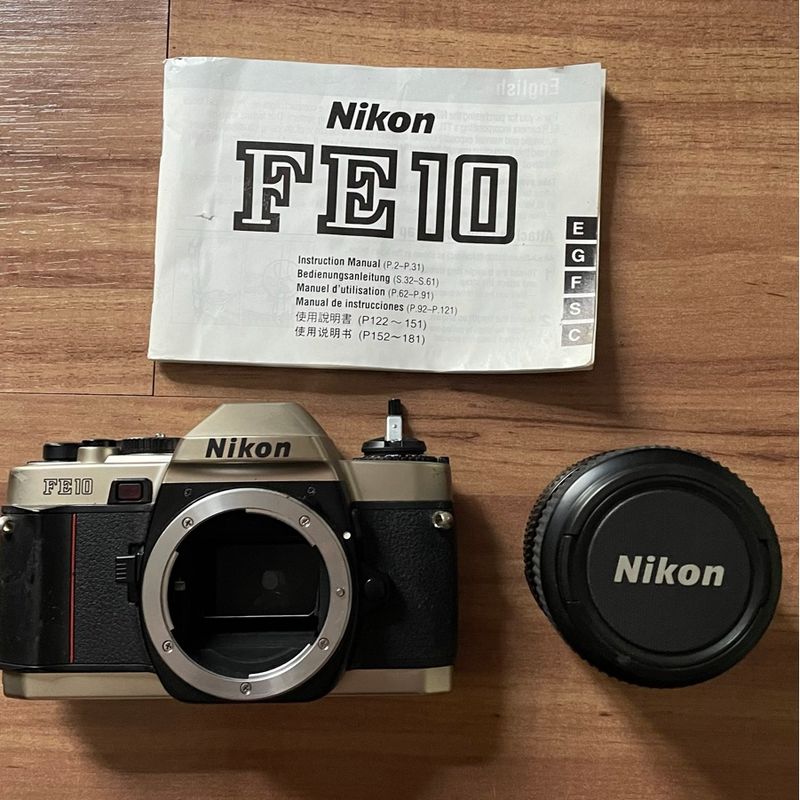 Nikon Fe10 com Lente 35-70mm (Apenas Filmes, Não É Digital