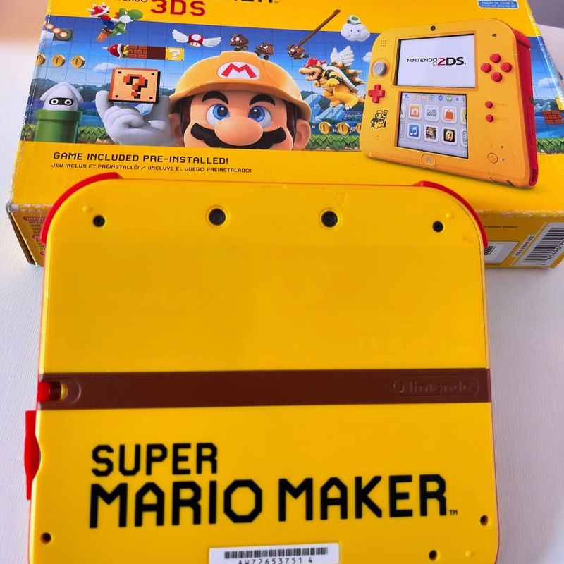 Nintendo 2ds Super Mario Maker Edition For Nintendo 3ds Na Caixa