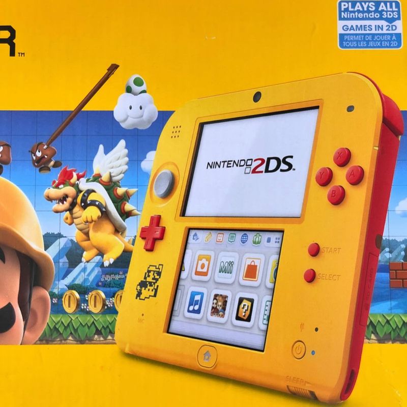 Nintendo 2ds Super Mario Maker Edition For Nintendo 3ds Na Caixa