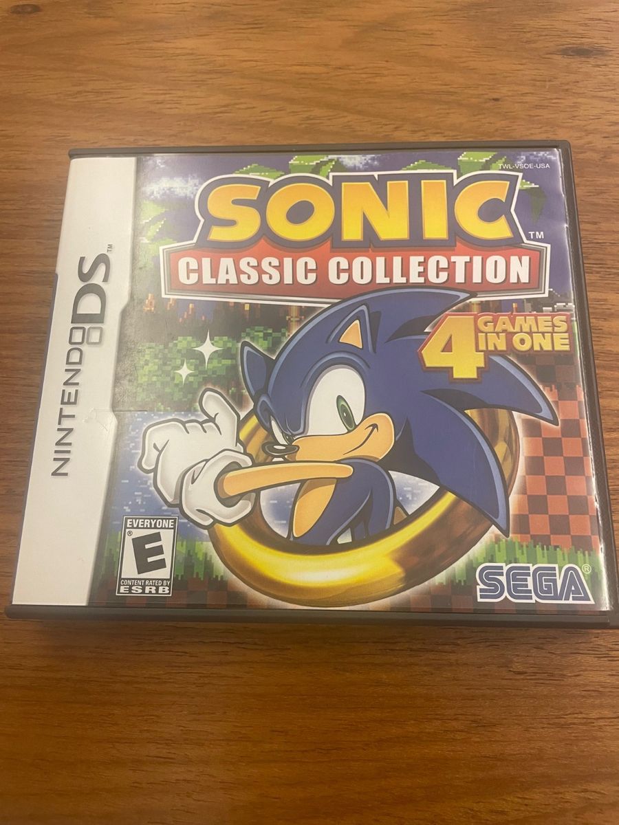Sonic Classic Collection, Nintendo DS, Jogos