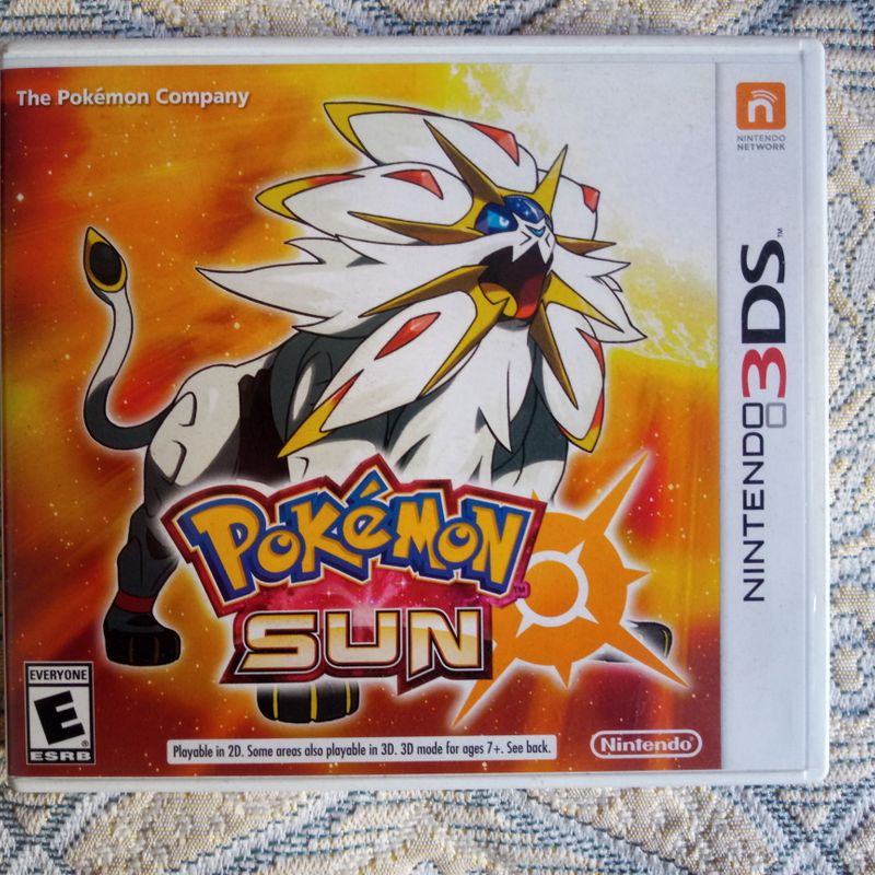 Pokémon Sun, Jogos para a Nintendo 3DS, Jogos