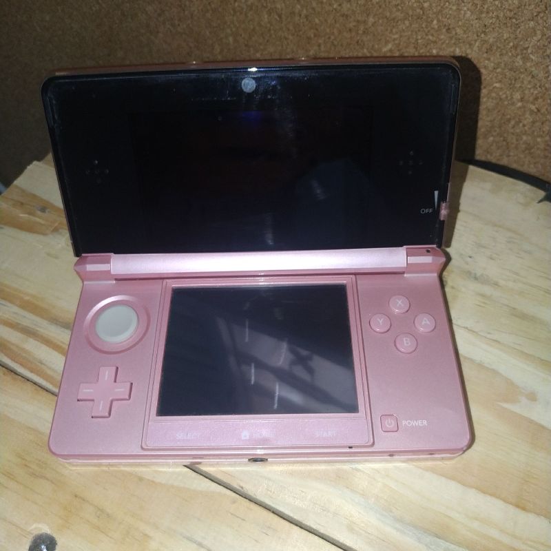 Nintendo 3ds console-menina cor-de-rosa tela pequena de 3.5