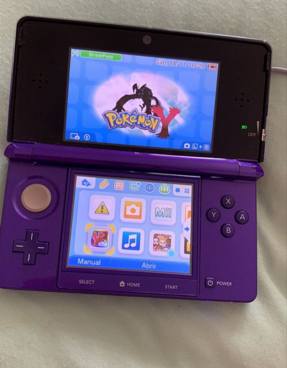 Nintendo 3ds Roxo Console de Videogame Nintendo Usado 48234872 enjoei