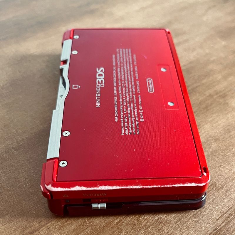 Nintendo 3ds Vermelho | Acessórios | Caixa | Jogos | Nintendo