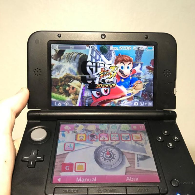 Nintendo 3ds Xl Cheio de Jogos, Item Infantil Nintendo Usado 92146418