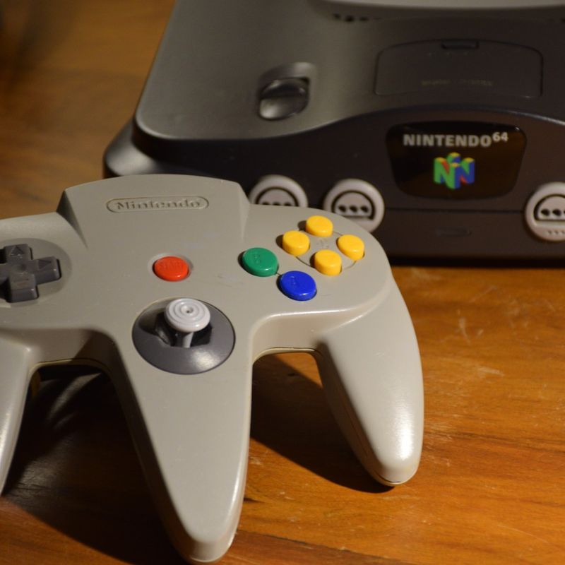 Nintendo 64*** Com 1 controle - SS Games Antigos