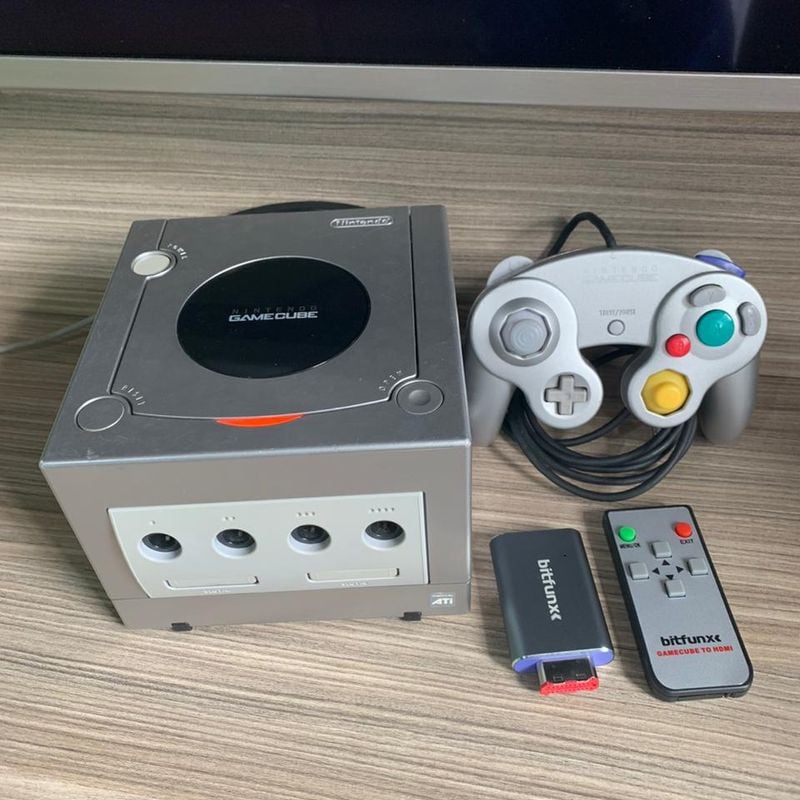 Nintendo Game Cube Desbloqueado | Console de Videogame Usado
