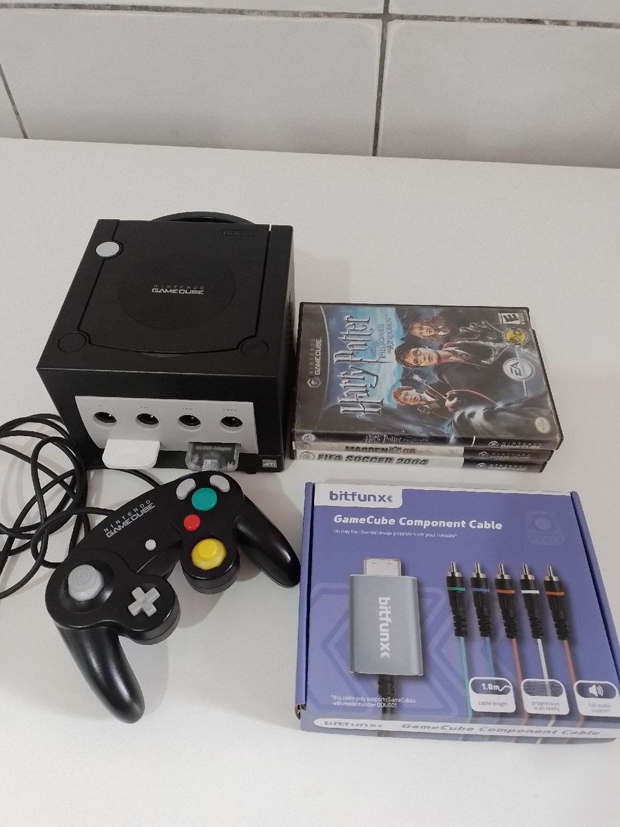 Nintendo Gamecube Desbloqueado | Console de Videogame Nintendo Usado ...