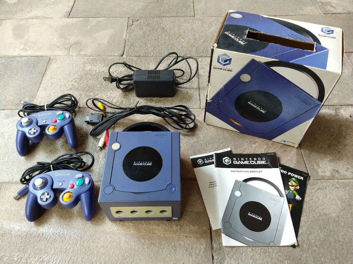 Nintendo Gamecube Roxo | Console de Videogame Nintendo Usado 47379482 ...