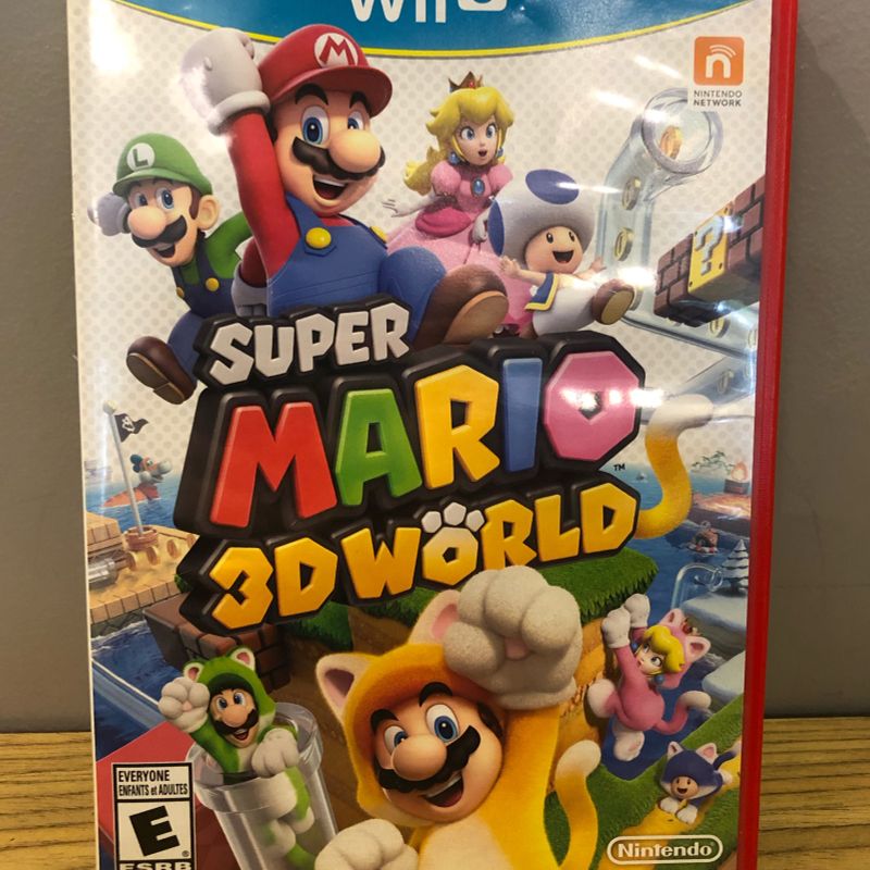Nintendo Jogo Super Mario 3d World Wii U, Jogo de Videogame Nintendo Usado  49953756