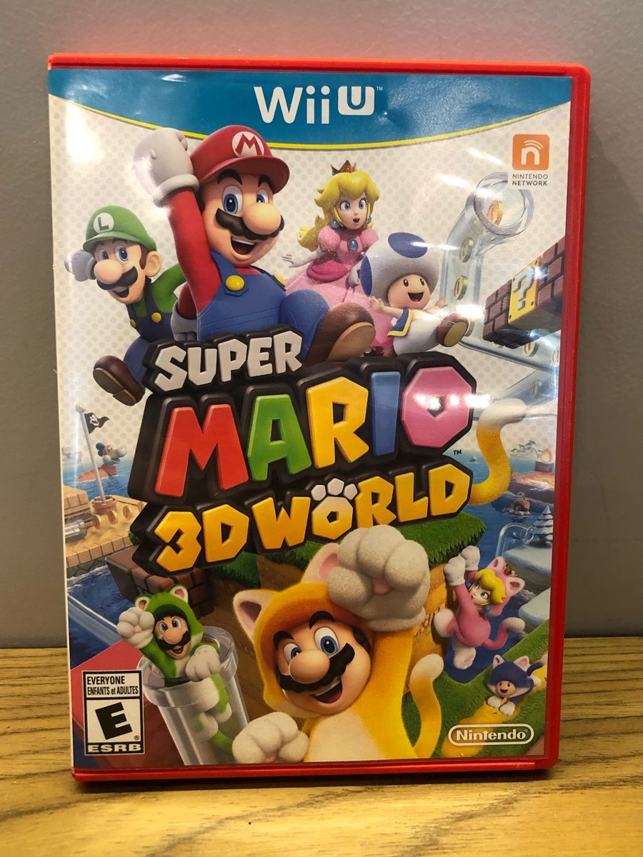 Gameteczone Jogo Nintendo Wii U Super Mario 3D World - Nintendo