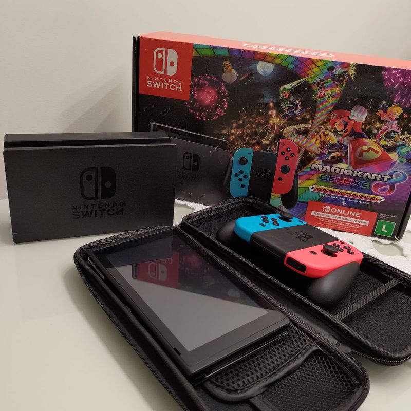 Nintendo Switch, Console de Videogame Nintendo Usado 92795201