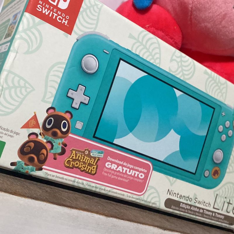 Nintendo Switch Lite Desbloqueado Animal Crossing Edition