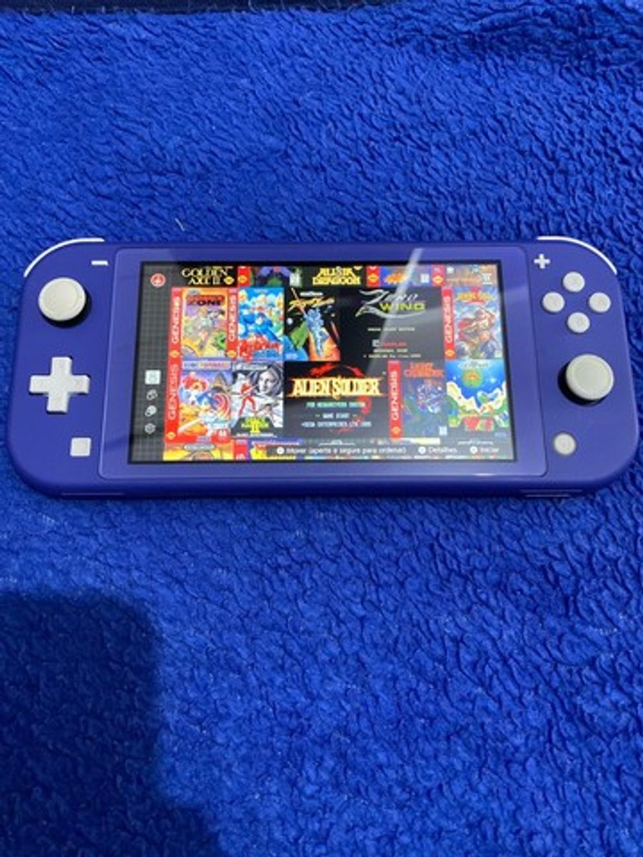 Nintendo Switch Lite Desbloqueado Console de Videogame Nintendo Usado 84633333