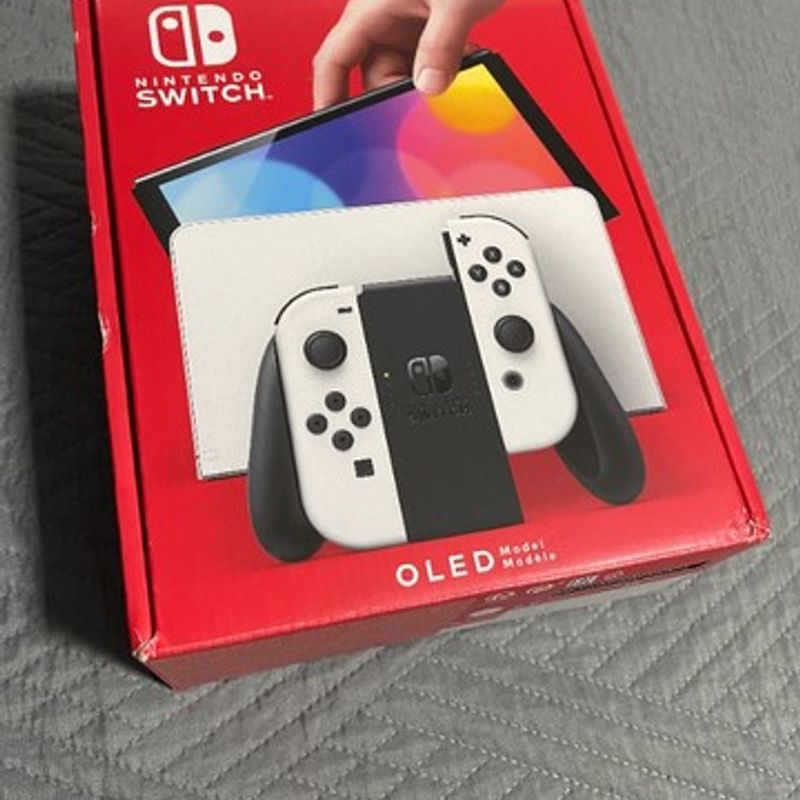 Nintendo Switch Oled Branco (ainda Na Garantia) + 256gb com 49 Jogos |  Console de Videogame Nintendo Usado 75339250 | enjoei