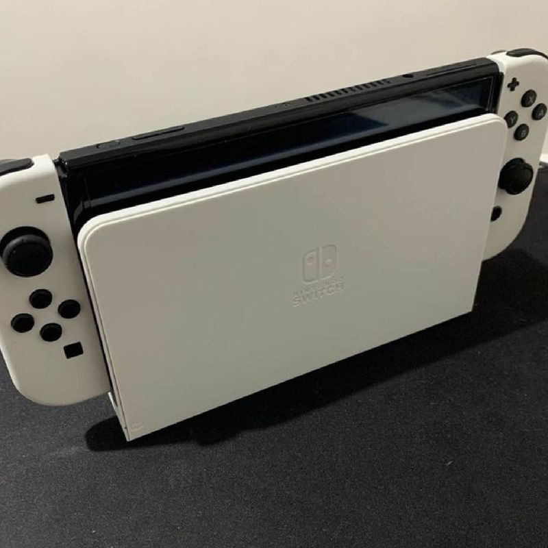 Nintendo Switch Oled Branco (ainda Na Garantia) + 256gb com 49 Jogos |  Console de Videogame Nintendo Usado 75339250 | enjoei