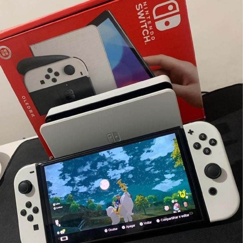 Nintendo Switch, Console de Videogame Nintendo Usado 92795201