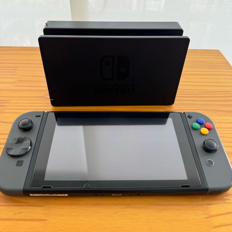 Console Nintendo Switch V1 Grey + Cartão de Memória 64gb