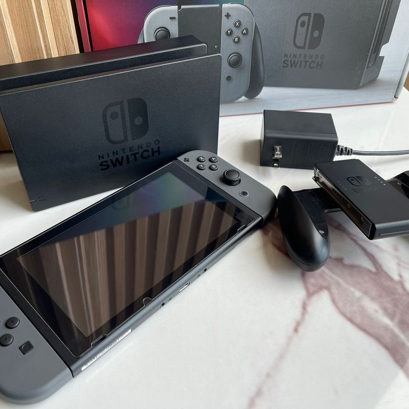 Nintendo Switch V1 Desbloqueado Completo Lotado De Jogos - Escorrega o Preço