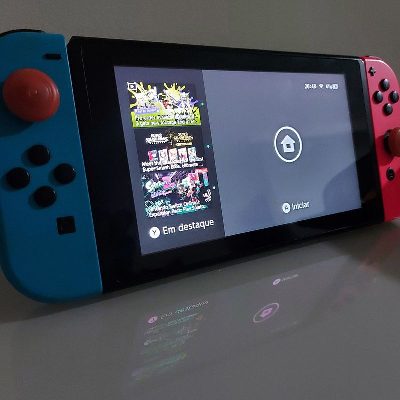 Nintendo Switch desbloqueado com SD card 256GB e Pro Controle original -  Videogames - Residencial Della Penna Extensão, Goiânia 1240795213