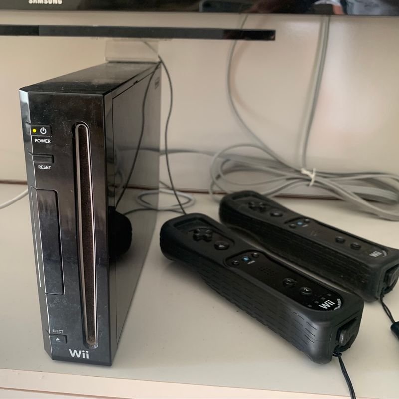 Nintendo Wii Preto C/ Jogos, Jogo de Videogame Nintendo Wii Usado 90189496