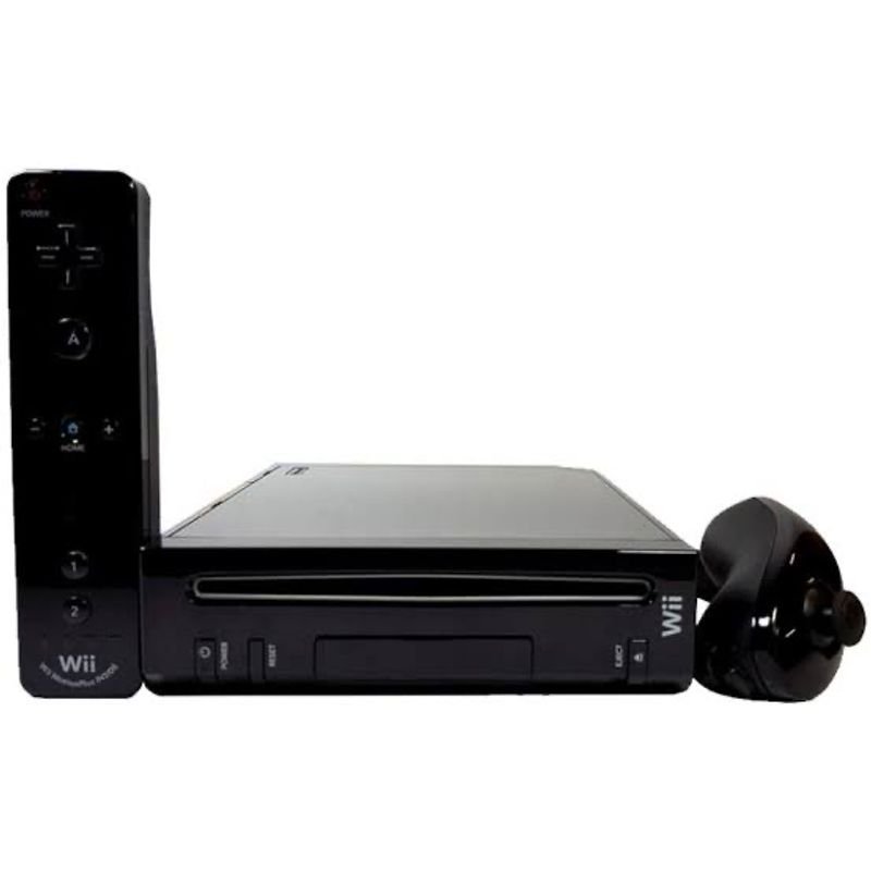 Gameteczone Console Nintendo Wii Preto Desbloqueado Completo