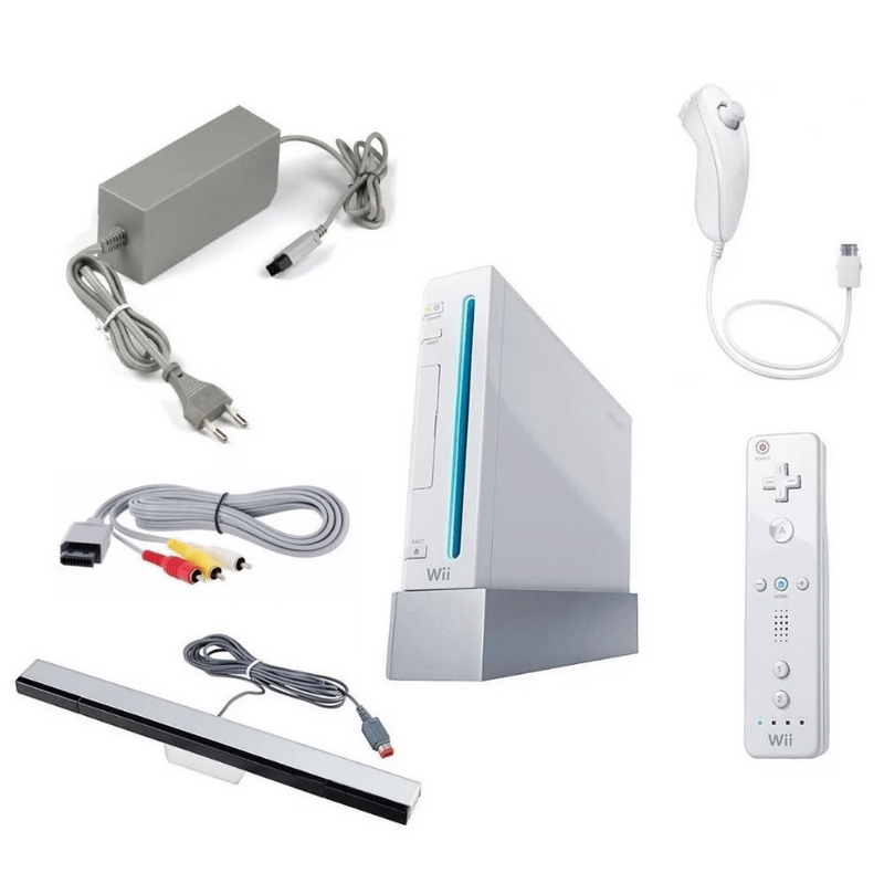 Nintendo Wii Usado com Caixa Manuais E Controle