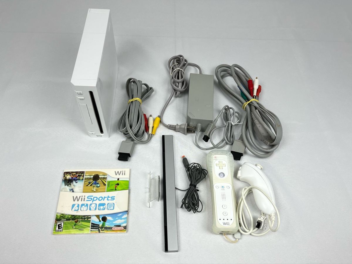 Nintendo Wii Console Original Completo Console de Videogame Nintendo