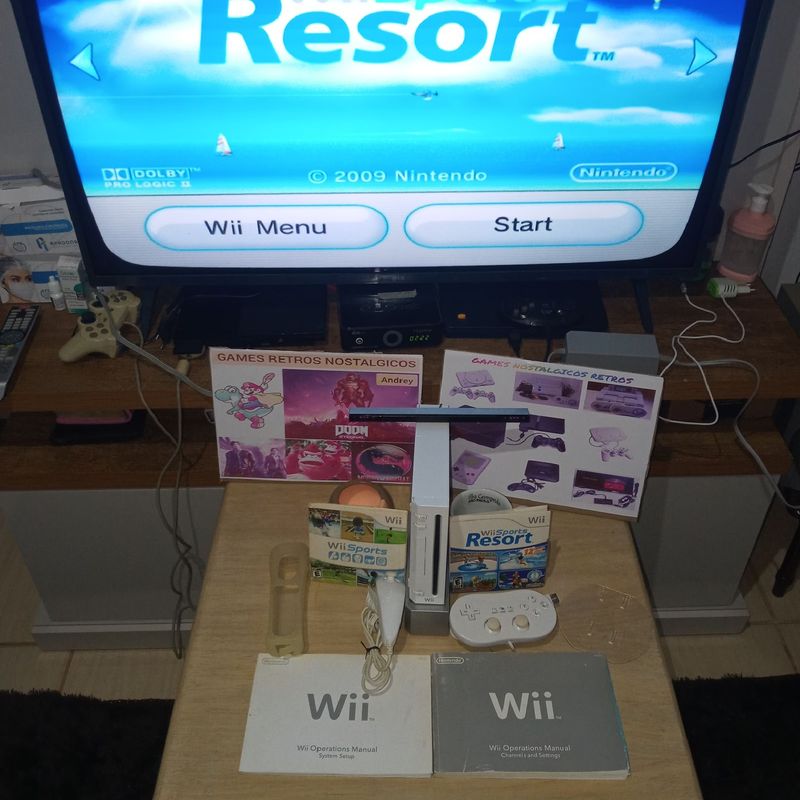 Wii desbloqueado roda jogo original