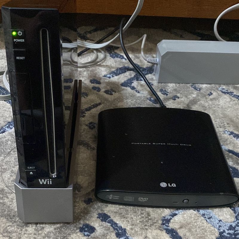 Nintendo Wii Preto Desbloqueado - Console Completo Sem Juros