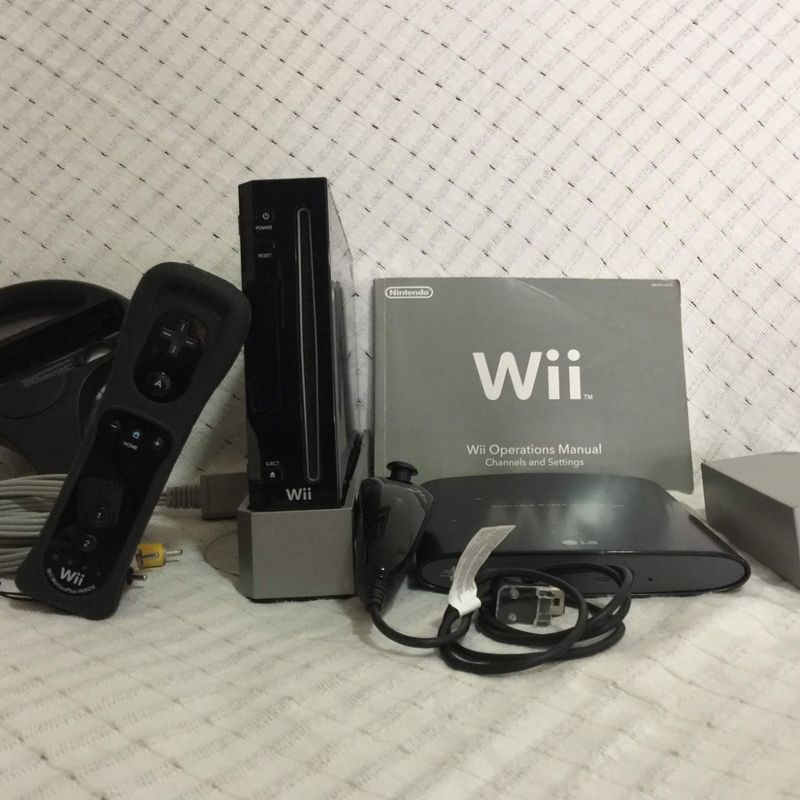Nintendo Wii Preto C/ Jogos, Jogo de Videogame Nintendo Wii Usado 90189496