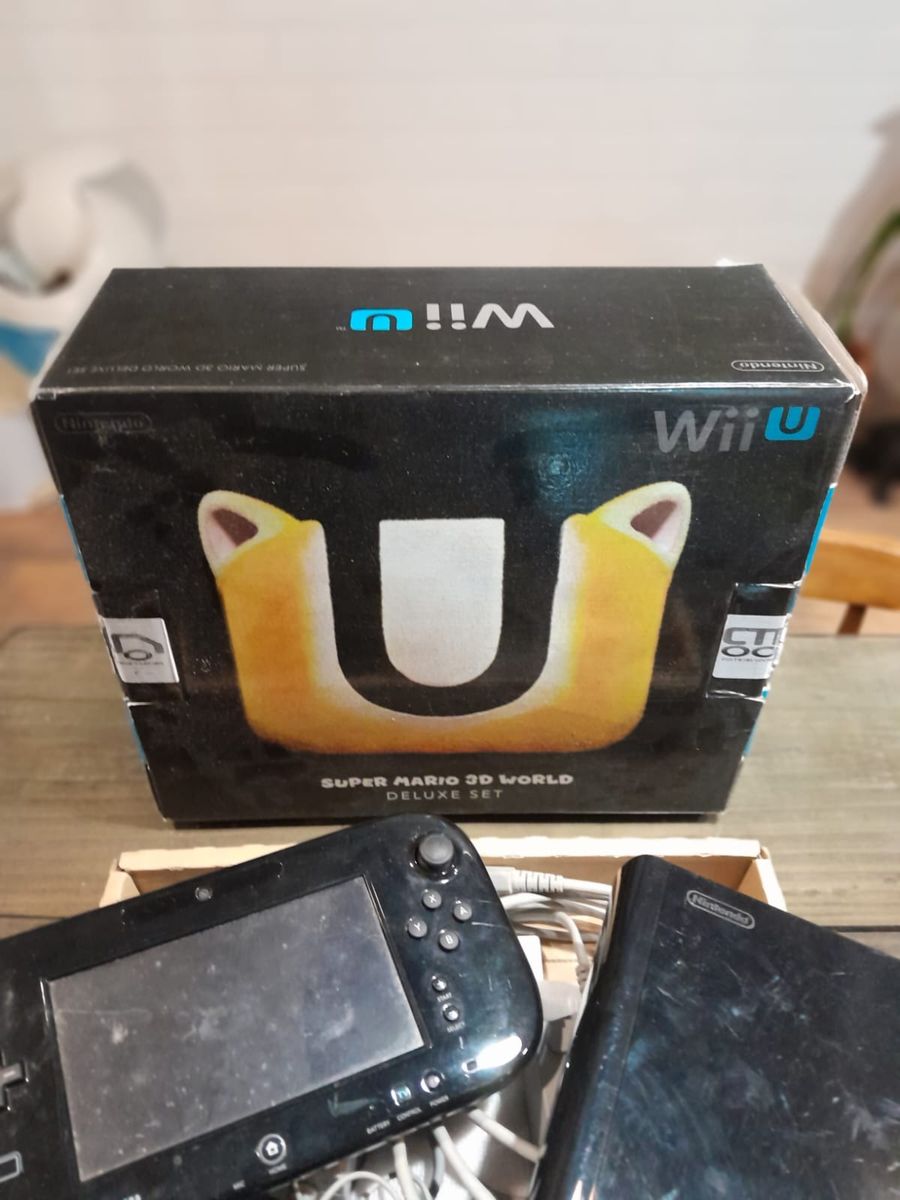 Console Nintendo Wii U 32gb Completo (Original) + 03 Jogos, Console de  Videogame Nintendo Usado 14683904