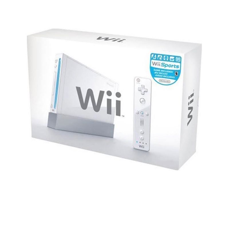 Nintendo wii white console discount