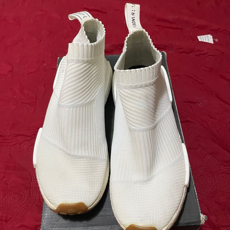 Nmd City Sock White T nis Masculino Adidas Usado 93990678 enjoei