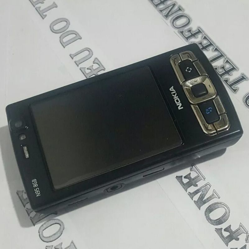 Nokia N95 Black 8gb Celular Antigo Reliquia Som Alto | Nokia Usado