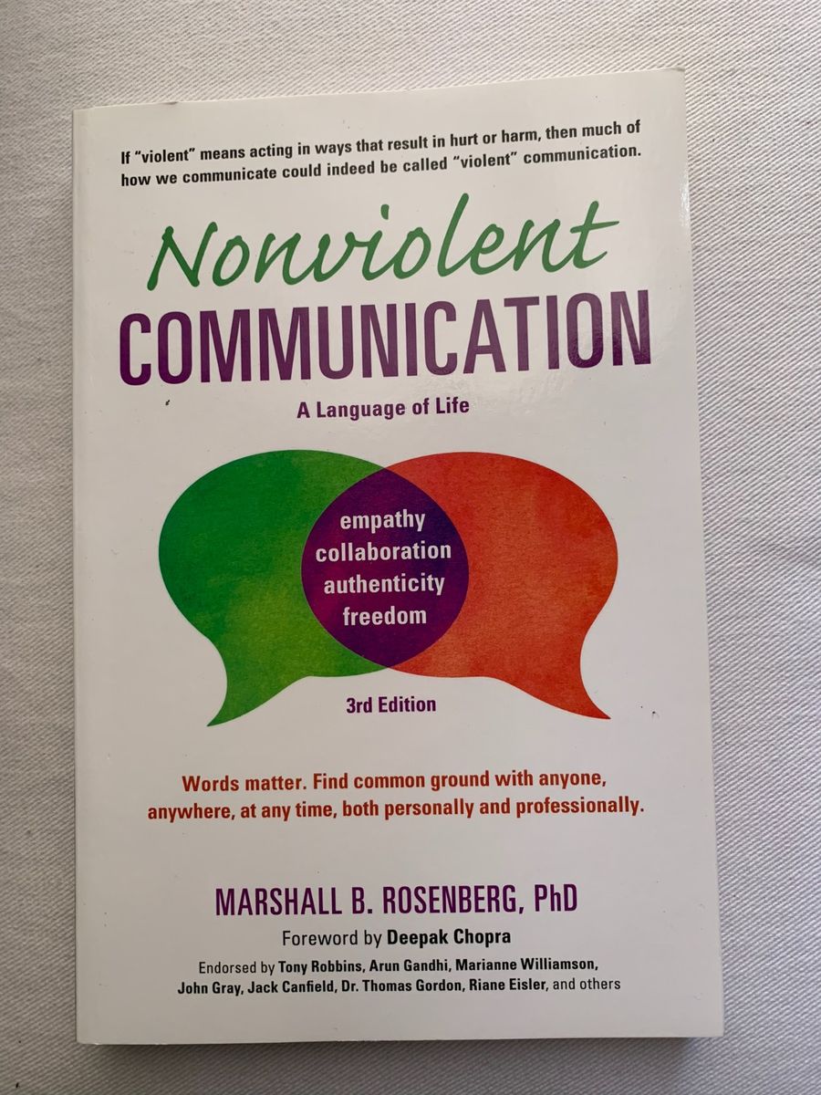 Nonviolent Communication: A Language Of Life (marshall B. Rosenberg ...